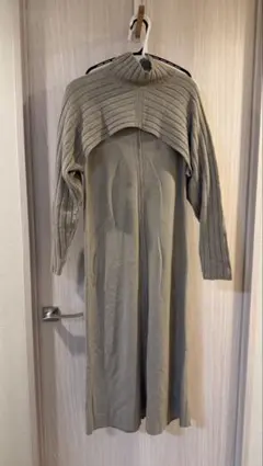 JILLSTUART ニットワンピース グレー