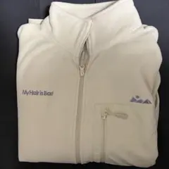 My hair is bad ロゴ刺繍フリースジャケット　XXLサイズ マイヘア