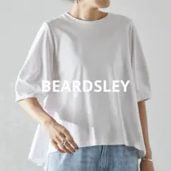 BEARDSLEY ビアズリー 後ろフレアTシャツ フリル バルーンスリーブのサムネイル