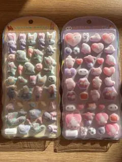 コットンパフィーシール　ベイマックス、ズートピア　2枚セット