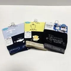 サニタリーショーツ３点　シナモロール・ポムポムプリン・スヌーピー