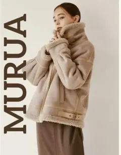 【新品】MURUA ミドルフェイクムートン Sサイズ