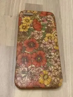 iPhone SE ケース　花柄　ハンドメイド