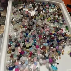 ビーズセット 多色 大量　ガラス
