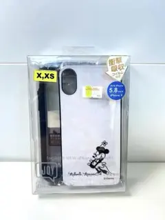 【新品】iJOY iPhoneX/XSケース ミニーマウス大理石風フィルム付き