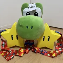 新品 usj マリオ スター ポップコーン ヨッシー ファンキャップ 被り物