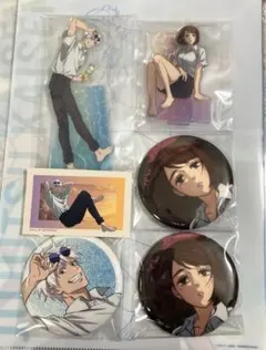 呪術廻戦 ローソン セガ ラッキーくじ アクリルスタンド・缶バッジ ステッカー