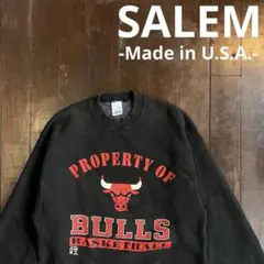 USA製！！【SALEM SPORTSWEAR セーラム】シカゴブルズスウェット