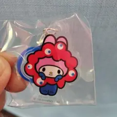 新品未使用サンリオ　ミャクミャクなりきりアクリルチャーム　マイメロディ