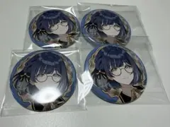 学園アイドルマスター 伊勢丹 立川 めがねラテコーデ 秦谷美鈴 缶バッジ