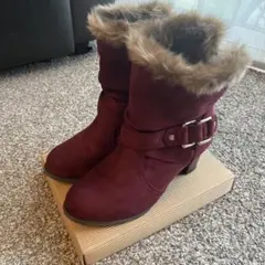 レディース ファー ブーツ 23cm