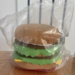 マクドナルド ビックマック ハンバーガー クッション 非売品 レア