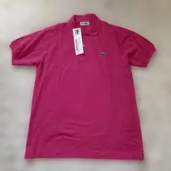 【新品未使用】フレラコ フランス製 ラコステ ポロシャツ ピンク 5 紙タグ