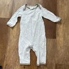 ジェラートピケ　70-80 長袖ロンパース