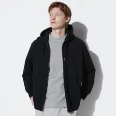 UNIQLO スウェットフルジップパーカ（長袖）