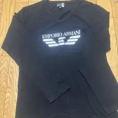 EMPORIO ARMANI 長袖Tシャツ ブラック Mサイズのサムネイル