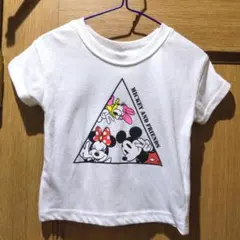 ミッキー＆FRIENDS　半袖Tシャツ　サイズ90　(a952)　同梱無料