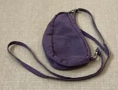 Healthy Back Bagヘルシーバックバッグ☆ミニバッグレット紫/傷あり