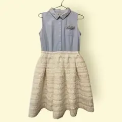leur logette 水色ノースリーブワンピースのサムネイル