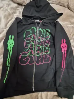 CUNE グラフィックプリント パーカー XL