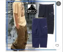 XLARGE ADJUSTABLE CARGO PANTS コットン100%素材