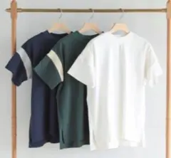 searoomlynn RIBドッキングオーバーTシャツ　モスグリーンのサムネイル
