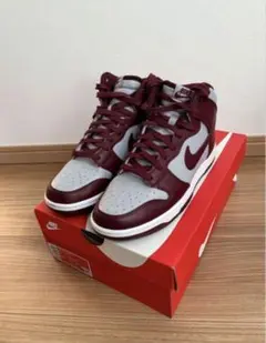 NIKE ダンクハイレトロ ダークビートルート アンド ウルフグレー26cm
