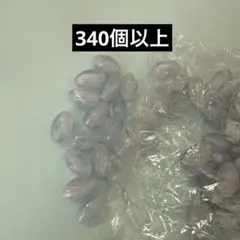 ビーズまとめ売り340個以上 ライトブルー アクリルビーズ