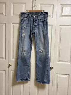 RUEHL No.925 デニムパンツ　ダメージ加工のサムネイル