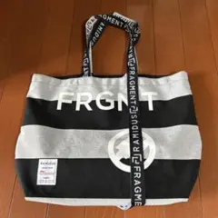 RAMIDUS FRAGMENT トートバッグ ストライプ - メルカリ