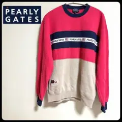 PEARLY GATES パーリーゲイツ 好配色 スウェット