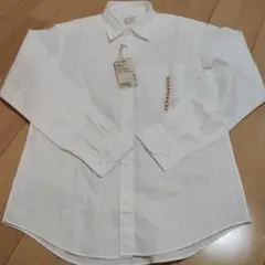 ホワイト 長袖シャツ Sサイズ
