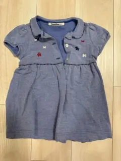 familiar 90サイズ ワンピース 2点セット