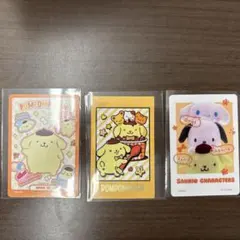 サンリオ カード ポムポムプリン シナモロール ポチャッコ