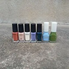 まとめ売り マニキュア7本セット ネイルホリック ちふれ ネイルポリッシュ