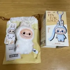 [正規品] POPMART PINFORLOVE ラブブイニシャル　H ラブブ