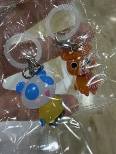 アニマル横町 めじるしアクセサリー 2点セット　ケンタ　イッサ