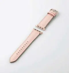 AppleWatch レザーバンド(41/40/38mm）ピンク/ピンクゴールド
