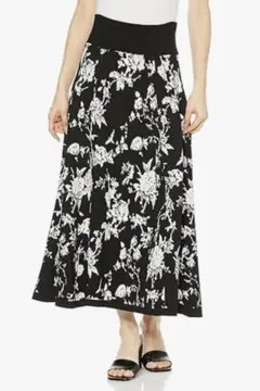 Mila Owen ハイラインパネル切替JQフレアニットスカート