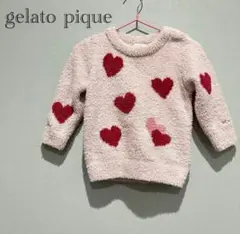 gelato pique ハート　パジャマ 70 80 ジェラートピケ　女の子