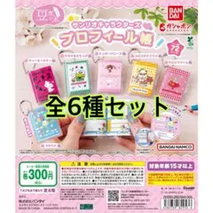 豆ガシャ本 サンリオキャラクターズ「プロフィール帳」 全6種類
