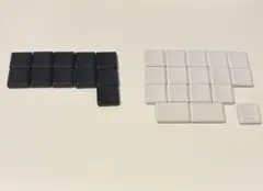 THT（Tai-Hao Thins）ロープロファイルキーキャップ(白黒)のサムネイル