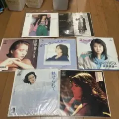 昭和女性シンガー　レコード 7枚セット