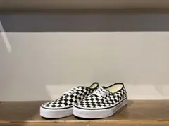 US 新品 27cm VANS authentic checker海外正規品 - メルカリ