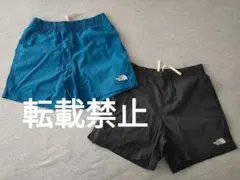 ノースフェイス バーサタイルショーツ　ブラック&ブルー　おまけ付