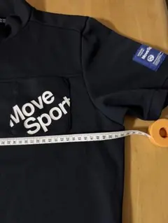DESCENTE GOLF Move Sport 半袖モックネックネイビー Oのサムネイル