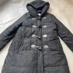 組曲　KUMIKYOKU ダッフルダウンコート　ツイード調　シルク