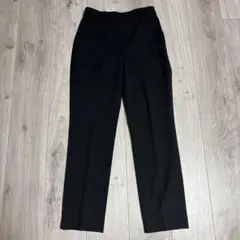 ユニクロ　スマートアンクルパンツ　ブラック　S