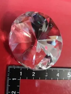 クリスタルガラス 　オーバル型置物