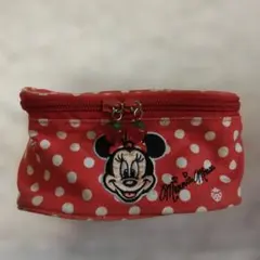 東京ディズニーリゾートミニーマウス ドット柄ポーチ
